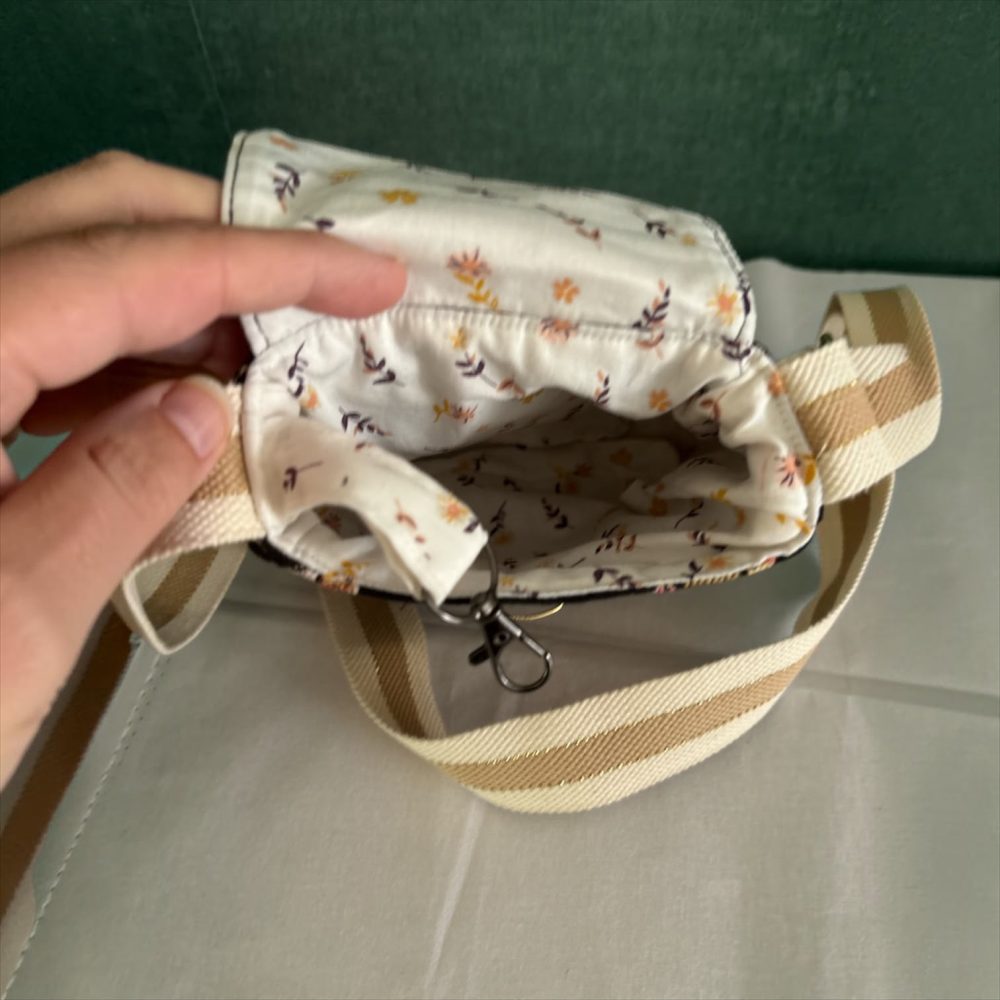 sac à main fait main petit modèle