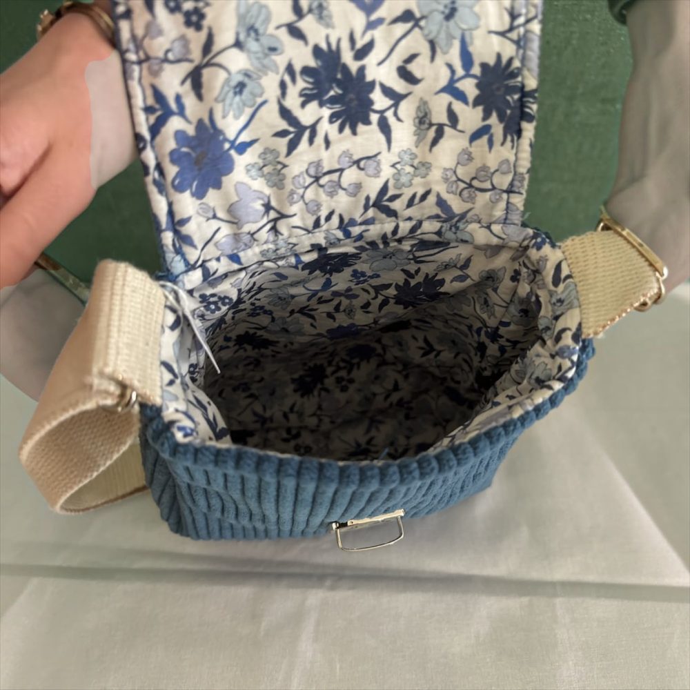 sac à main fait main petit modèle